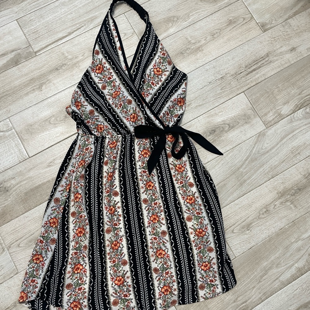 Adorable halter dress is a stand out for sure.